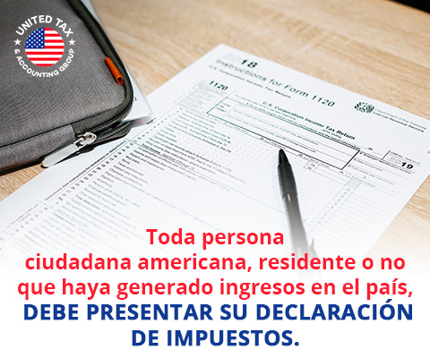 planilla para declarar impuestos en usa 480